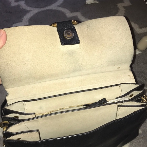 Chloe Medium Faye Bag - Black Leather - Picture 14 of 16